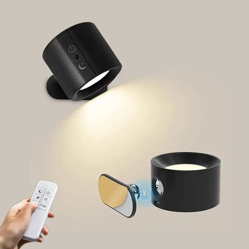 Wireless Rechargeable LED Wall Lamp