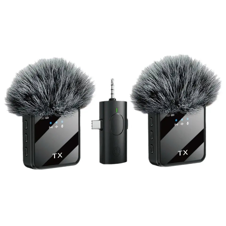 Wireless Microphone for Video Recording, Vlogging & Live Streaming