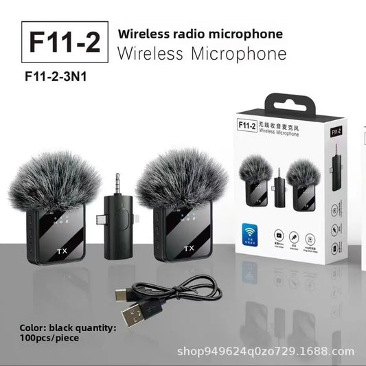 Wireless Microphone for Video Recording, Vlogging & Live Streaming